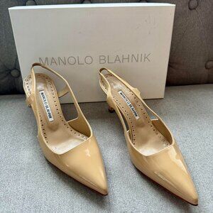 Manolo Blahnik Bretto Slingbacks